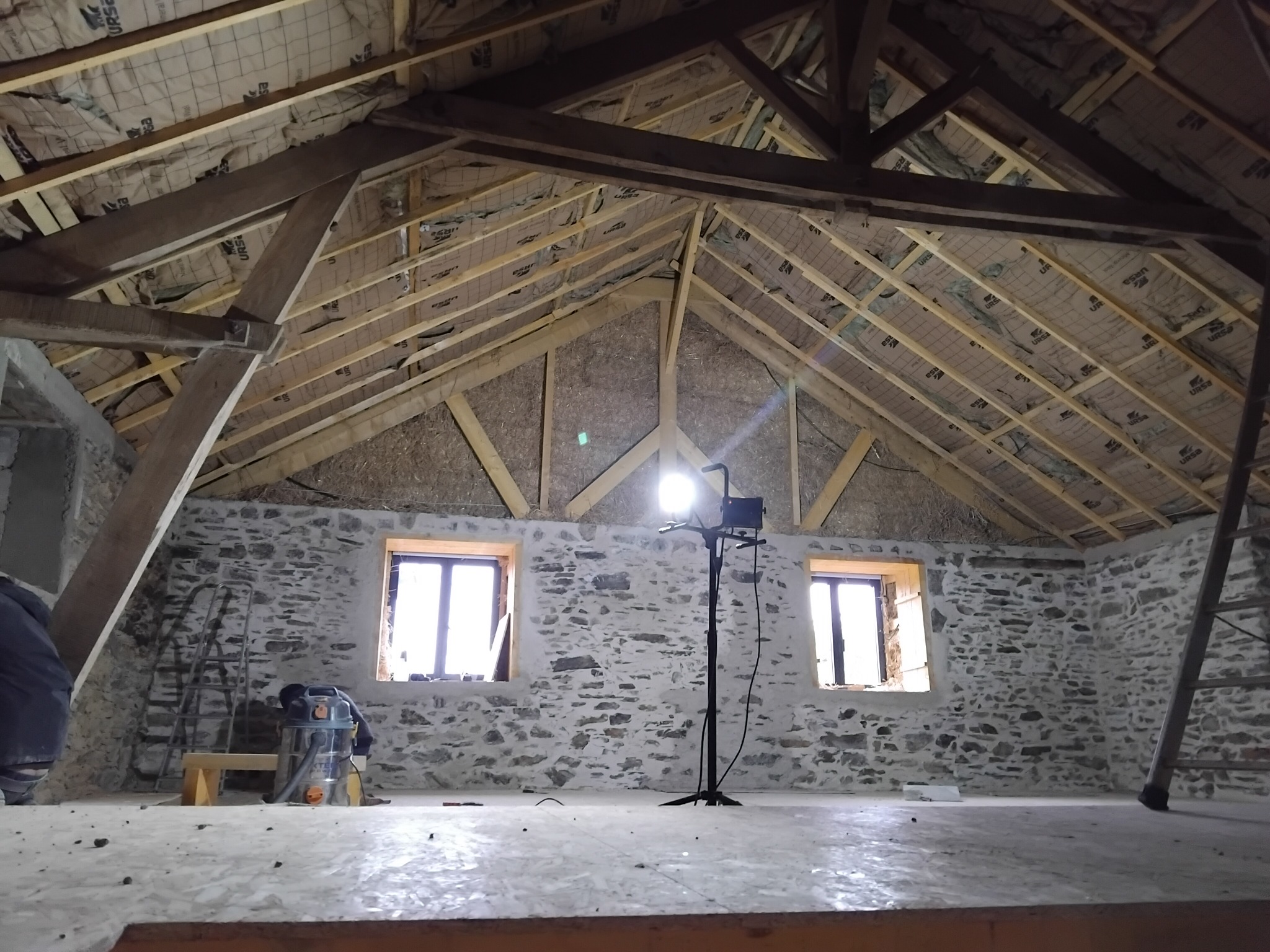 Groot interieurvolume in renovatie