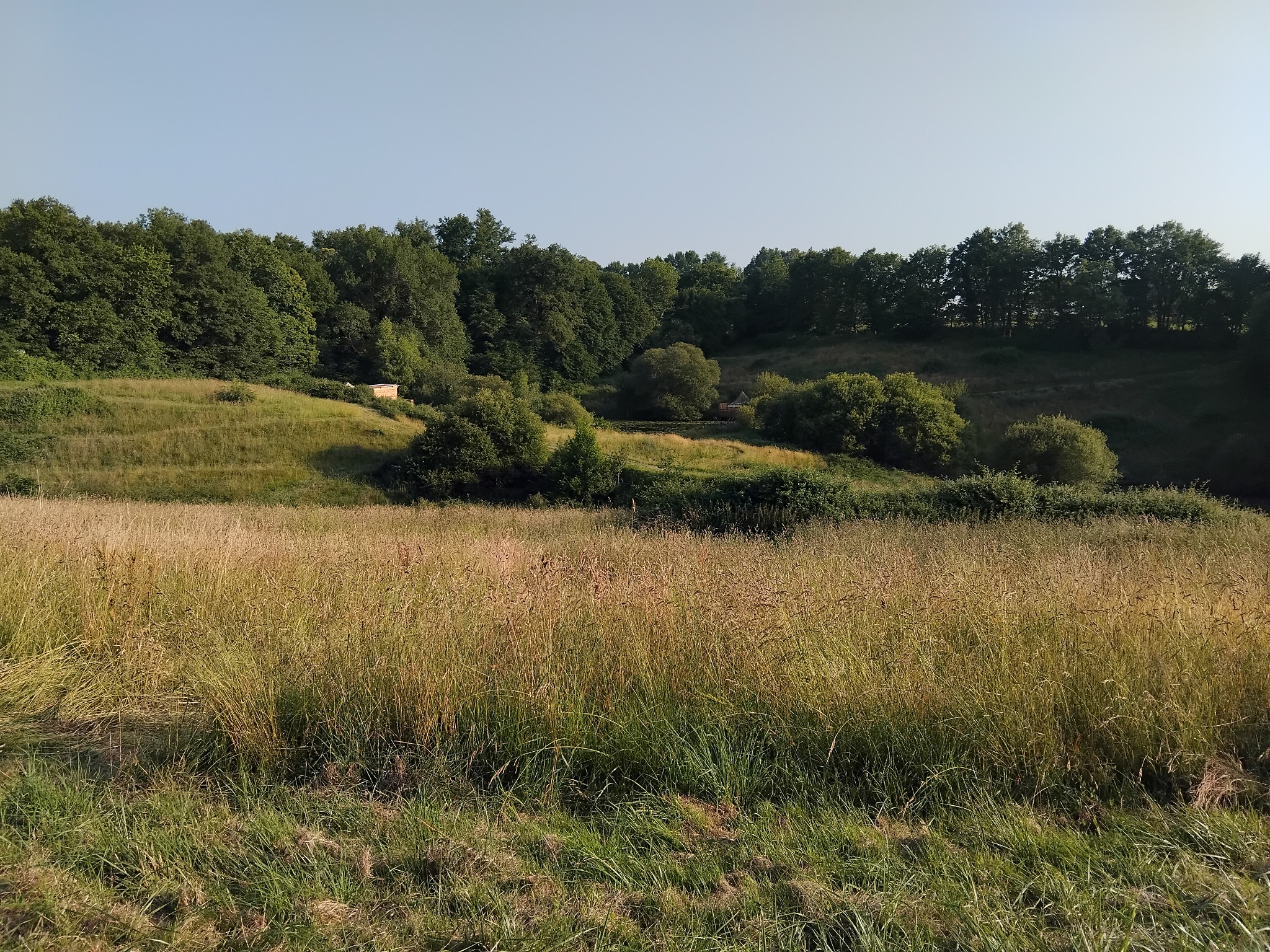 Uitzicht op het domein en zijn natuurlijke omgeving
